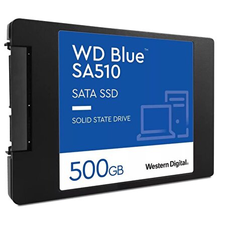 WD Blue S500G3B0A 2.5 İnç 500 GB Sata 510 MB/s 560 MB/s SSD 