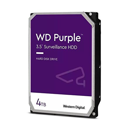 WD Purple WD40PURZ 3.5 İnç 4 TB 5400 RPM Sata 3.0 Harddisk 