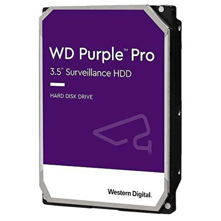 WD Purple WD101PURP 10TB 3.5" 7200RPM 256MB SATA 6GB/s 7x24 Güvenlik Diski