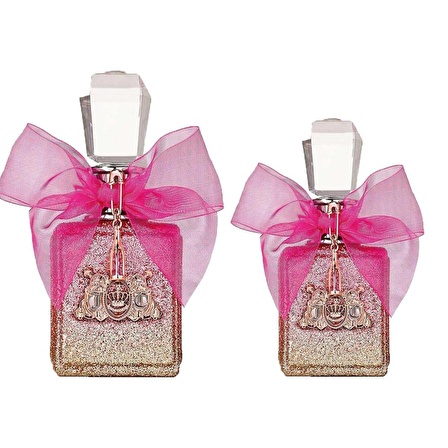 Juicy Couture Viva La Juicy Rose EDP Kadın Parfümü 100ML ve 30ML 2li Set 