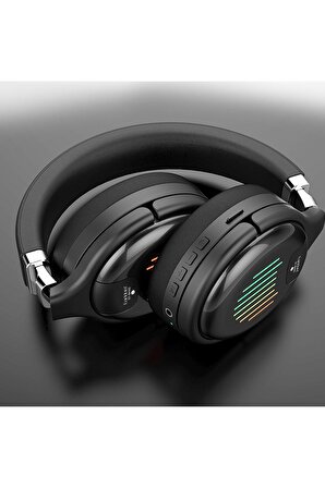 Kafaüstü Gaming Bluetooth Kulaklık Earldom BH42 - Siyah
