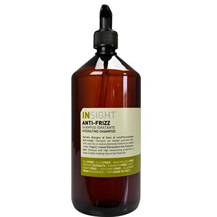 Insight Anti Frizz Kuru Saçlar İçin Nemlendirici Keten Tohumu Özlü Şampuan 900 ml