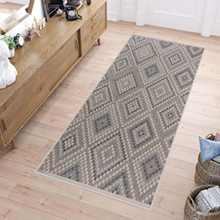 Dijital Baskı Yıkanabilir Kaymaz Taban Salon Halısı Ve Yolluk RVG1276