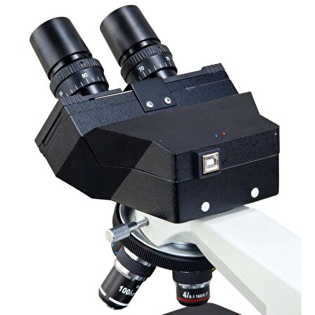 OMAX MD827S30L 40X-2000X Dijital Biyolojik Binoküler Mikroskop 3MP