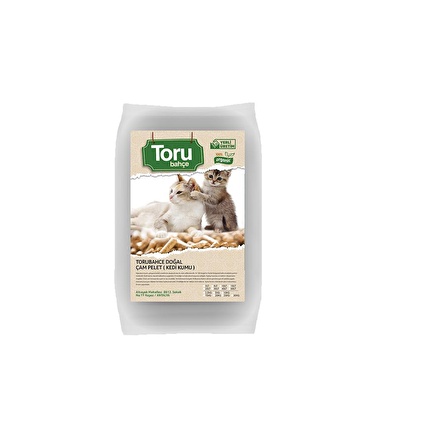 TORUBAHCE  Doğal çam  Pelet ( KEDİ KUMU ) 15 kg