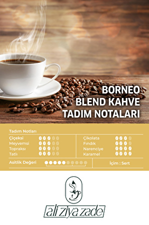 Borneo Blend Endonezya Kahvesi Üçlü Avantaj Paketi ! 250 Gr x 3