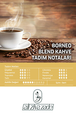 Borneo Blend Endonezya Kahvesi 1000 Gr.