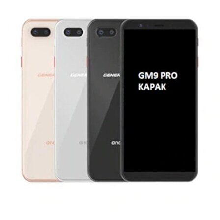  General Mobile Gm9 Pro Arka Pil Kapak Siyah