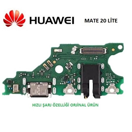 Huawei Mate 20 Lite Şarj Kulaklık Soket Mikrofon Bordu Sne-Lx1