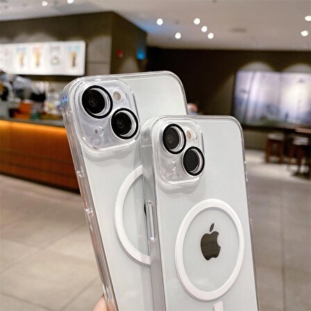 iPhone 15 Fox Kılıf MagSafe Özellikli Kamera ve Hoparlör Korumalı Ultra İnce Kılıf