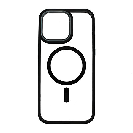 iPhone 15 Pro Coslo Kılıf MagSafe Şarj Destekli Kamera Korumalı Darbe Önleyici Kılıf