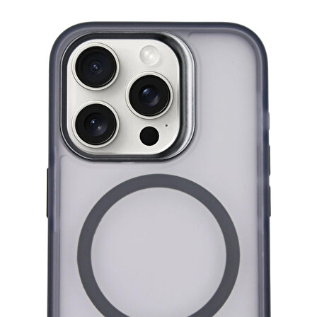 iPhone 15 Pro Boob Kılıf MagSafe Şarj Destekli Kamera Korumalı Darbe Önleyici Kılıf