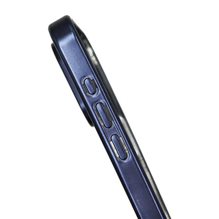 iPhone 15 Pro Max Combo Kılıf MagSafe Şarj Destekli Kamera Korumalı Hoparlör Toz Korumalı