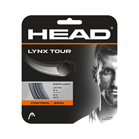 Head Lynx Tour 1.25 Gri Tekli Kordaj