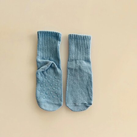 Kukita Bebek Çocuk Tekli Soket Kaydırmaz Tabanlı Çorap