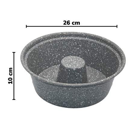 Piev Lüx Granit Cool Kek Kalıbı 26 Cm