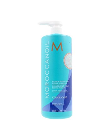 Moroccanoil Blonde Perfecting Purple Shampoo 1000ml.