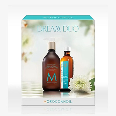 Moroccanoil Dream Duo Body Lotion 360ML + Treatment Light 100ML Vücut Bakım Seti