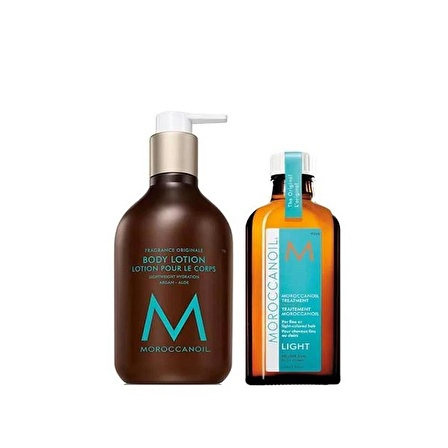 Moroccanoil Dream Duo Body Lotion 360ML + Treatment Light 100ML Vücut Bakım Seti