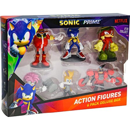 Sonic 6'lı Aksiyon Figür Set Model - PMI-SON6070