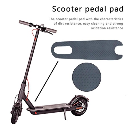 M365 Elektrikli Scooter İçin Ayak Pedi Mat Sticker Yapışkanlı Pad