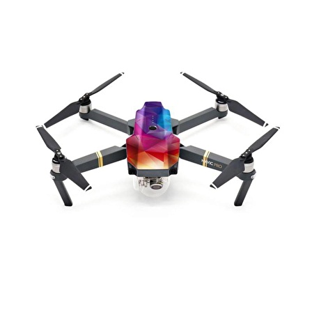 Mavic Pro PVC Su Geçirmez Kaplama Etiket Desen J