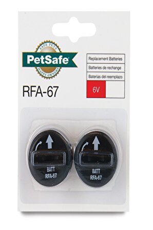 PetSafe RFA-67D-11  Havlama Tasması Pili İkili (6 VOLT BM DUAL PACK)