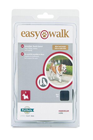 PETSAFE Easy Walk™ Headcollar - Köpek Kafalıklı Tasma Siyah Small ( 2.3 Kg.- 11.4 Kg.)