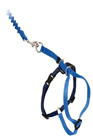 Easy Walk® Cat Harness Kedi gezinti tasması Mavi Small ( 23 -28 cm )
