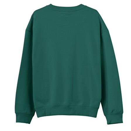Exchange  Baskılı Yeşil Sweatshirt