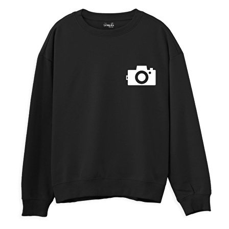 Photograph  Baskılı Siyah Sweatshirt