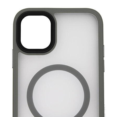 iPhone 11 Deep Kılıf MagSafe Şarj Destekli Kamera Korumalı Darbe Önleyici Kılıf
