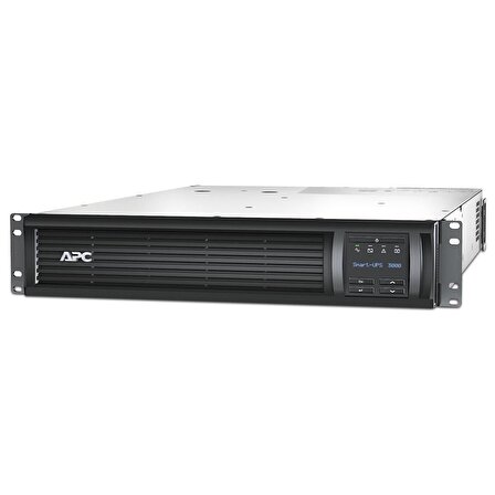 APC SMT3000RM2UC - Smart-UPS, Line Interactive, 3kVA, Rackmount 2U, 120V, SmartConnect Bağlantı Noktası+SmartSlot, AVR, LCD
