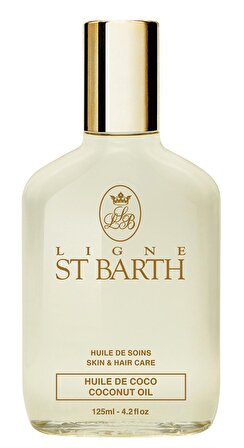ST BARTH Ligne St. Barth Coconut Oil - Soğuk Sıkım Saf Hindistan Cevizi Vücut Saç ve Bronzlaşma Yağı