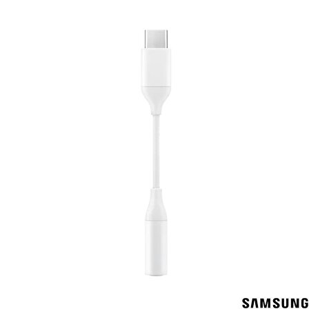 Samsung UC10 Type-C to 3.5mm Jack Dönüştürücü Adaptör Beyaz İthalatçı Garantili