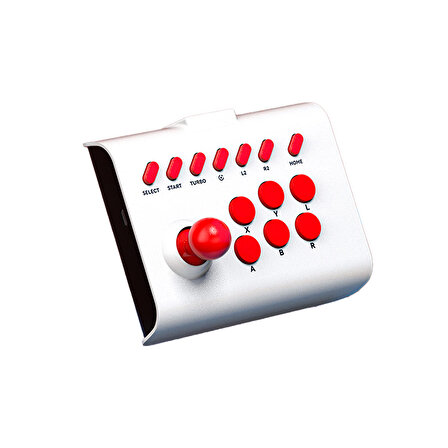 ScHitec BSP-Y01 Joystick Switch/Ps3/Ps4/Pc/Android/İos MF/TV Retro Oyun Konsolu Joystiği Kırmızı