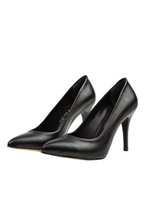 Kadın Klasik Topuklu Ayakkabı (11 cm) SİYAH
