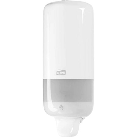 1 Ad. Tork Sıvı Sabun Dispenseri Beyaz 560000 + 1 Litre Tork Sıvı Sabun Premium Hediyeli
