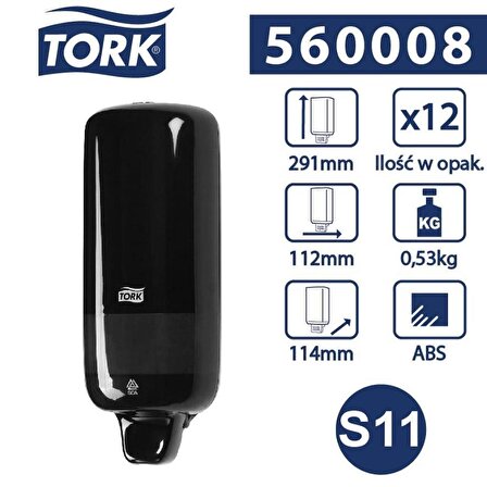 Tork Sıvı Sabun Dispenseri Siyah (560008)
