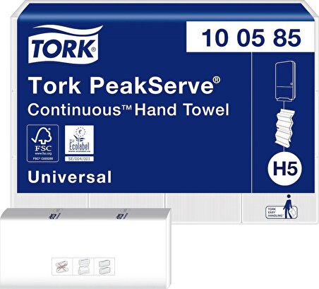 Tork PeakServe Sürekli Kağıt Havlu 410 Adet x 12 Paket (100585)