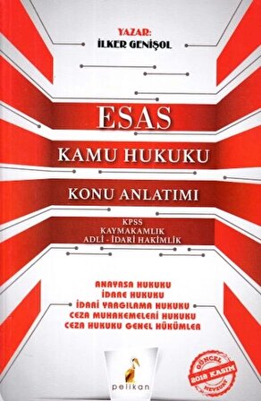 Esas Kamu Hukuku Konu Anlatımı