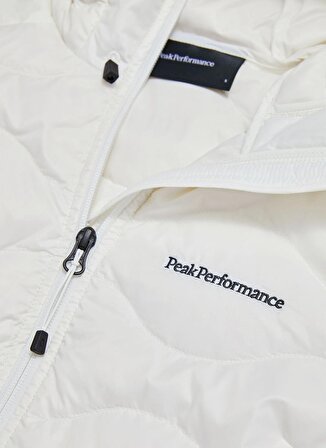 Peak Performance Beyaz Kadın Kapüşon Yaka Mont G77852200_W Helium Down Hood Jacket