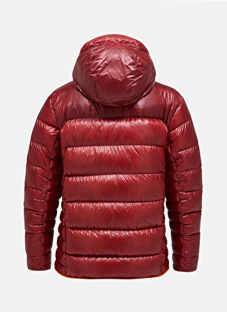 Peak Performance Koyu Kırmızı Erkek Kapüşon Yaka Mont G78983030_Minus Degree Down Puffer