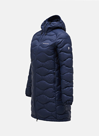 Peak Performance Lacivert Kadın Kapüşon Yaka Mont G79627010_W Helium Down Parka