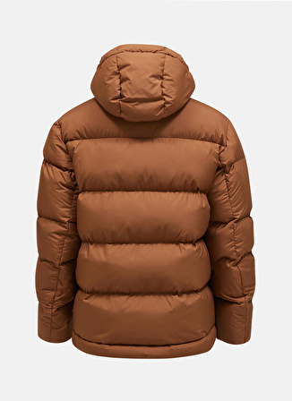 Peak Performance Kahve Erkek Kapüşon Yaka Mont G77962080_M Rivel Jacket