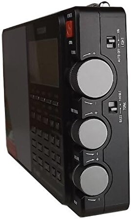 Tecsun PL880 Taşınabilir Dijital PLL Çift Dönüşümlü AM/FM