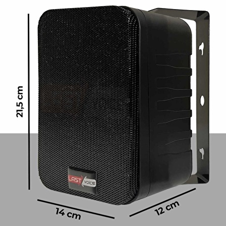 Lastvoice St-4TB Duvar Tipi Sütun Hoparlör 100 Watt 10 cm Hat Trafolu