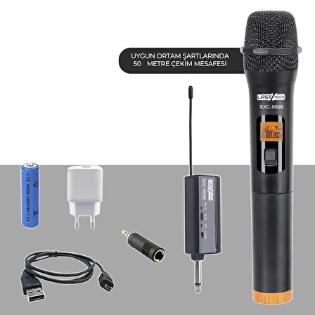 Lastvoice Black Large Plus Paket-1 Hoparlör ve Anfi Anons Ses Sistemi Seti