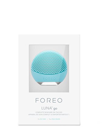 FOREO LUNA™ Go Yağlı Ciltler için Kompakt Yüz Temizleme ve Yaşlanma Karşıtı Masaj Cihazı