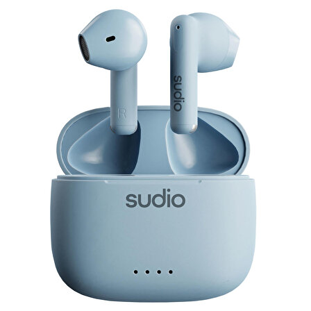 Sudio A1 Sky Blue IPX4 Suya Dayanıklı 30 Saat Kullanım TWS Bluetooth Kulak İçi Kulaklık